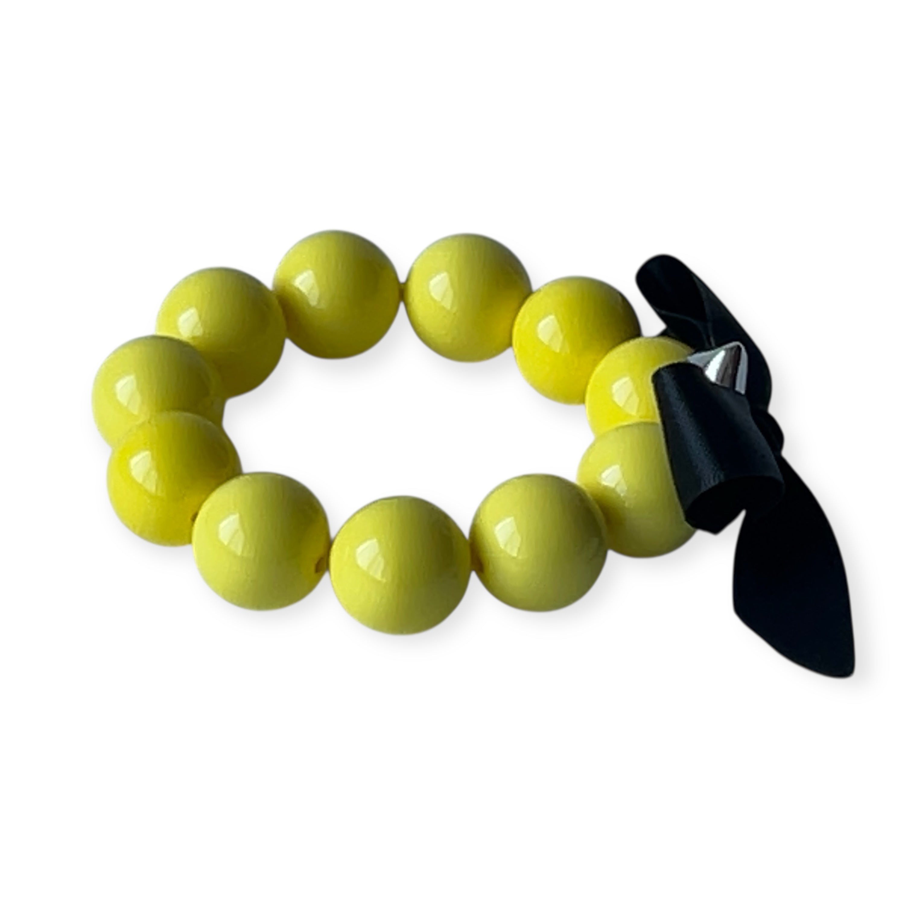The Seventy Collection- 18 mm Grace Yellow Bracelet by Tessa Bijoux