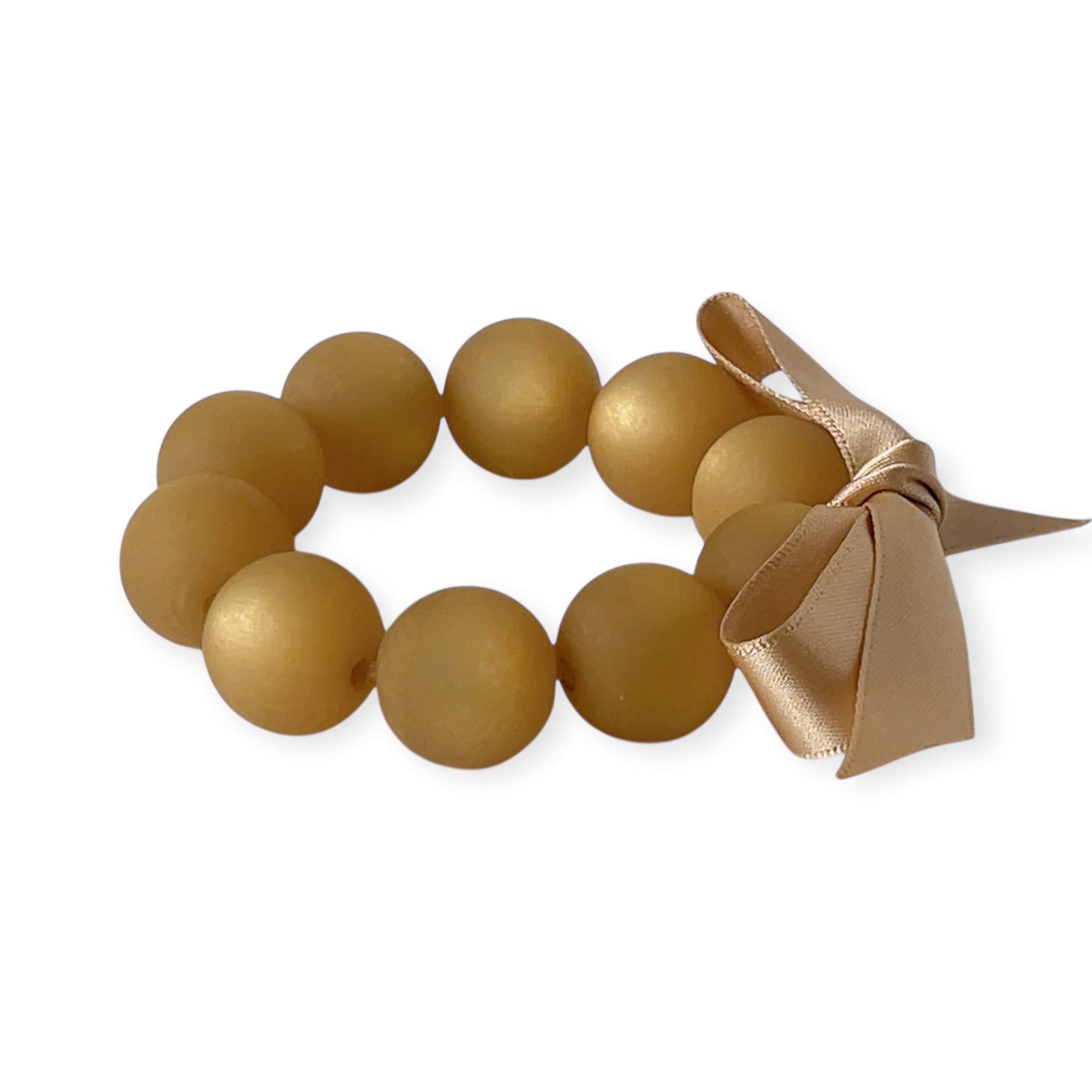 The Seventy Collection- 20 mm Grace Gold Matte Bracelet by Tessa Bijoux