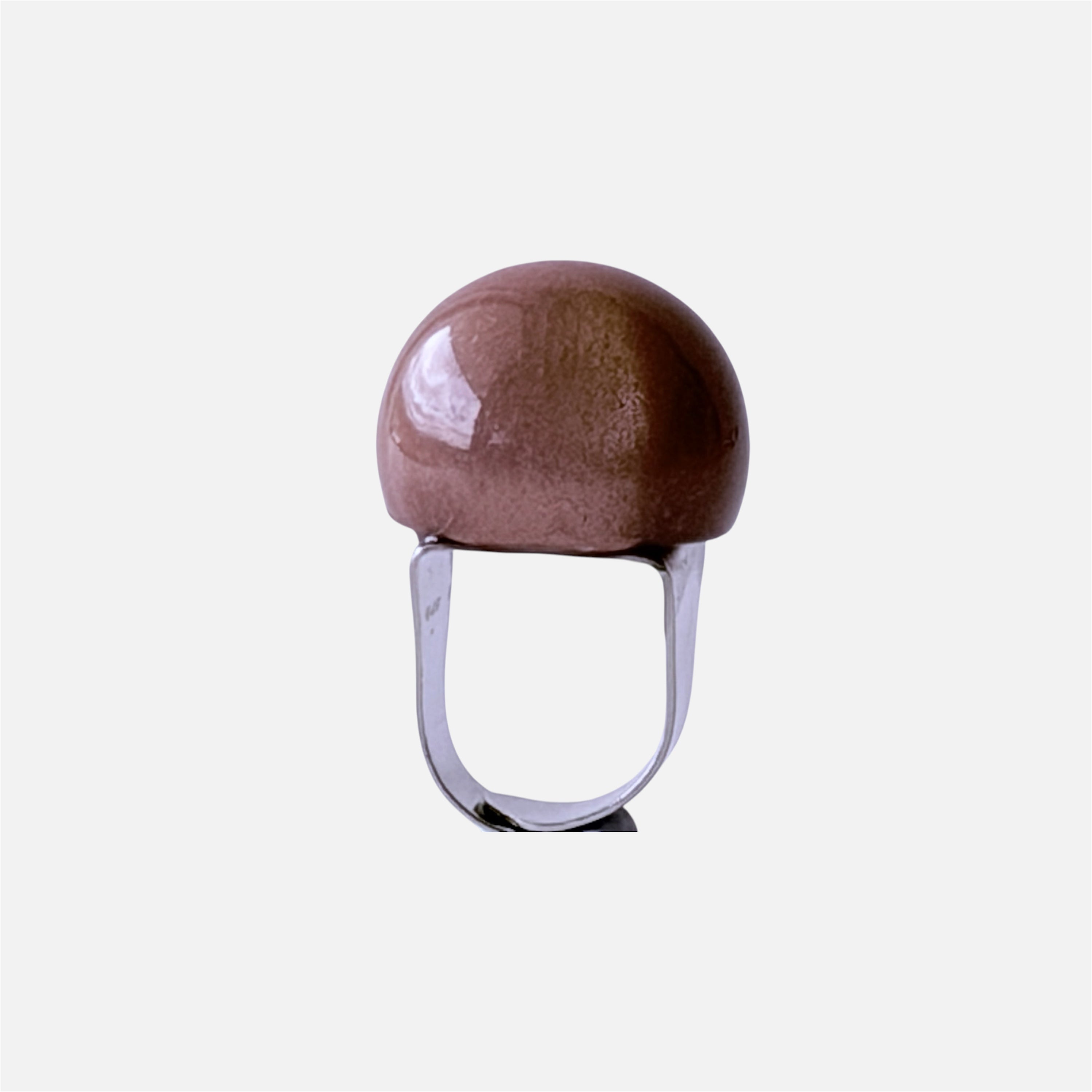 The Seventy Collection by Tessa Bijoux-Mocha Mousse Rings