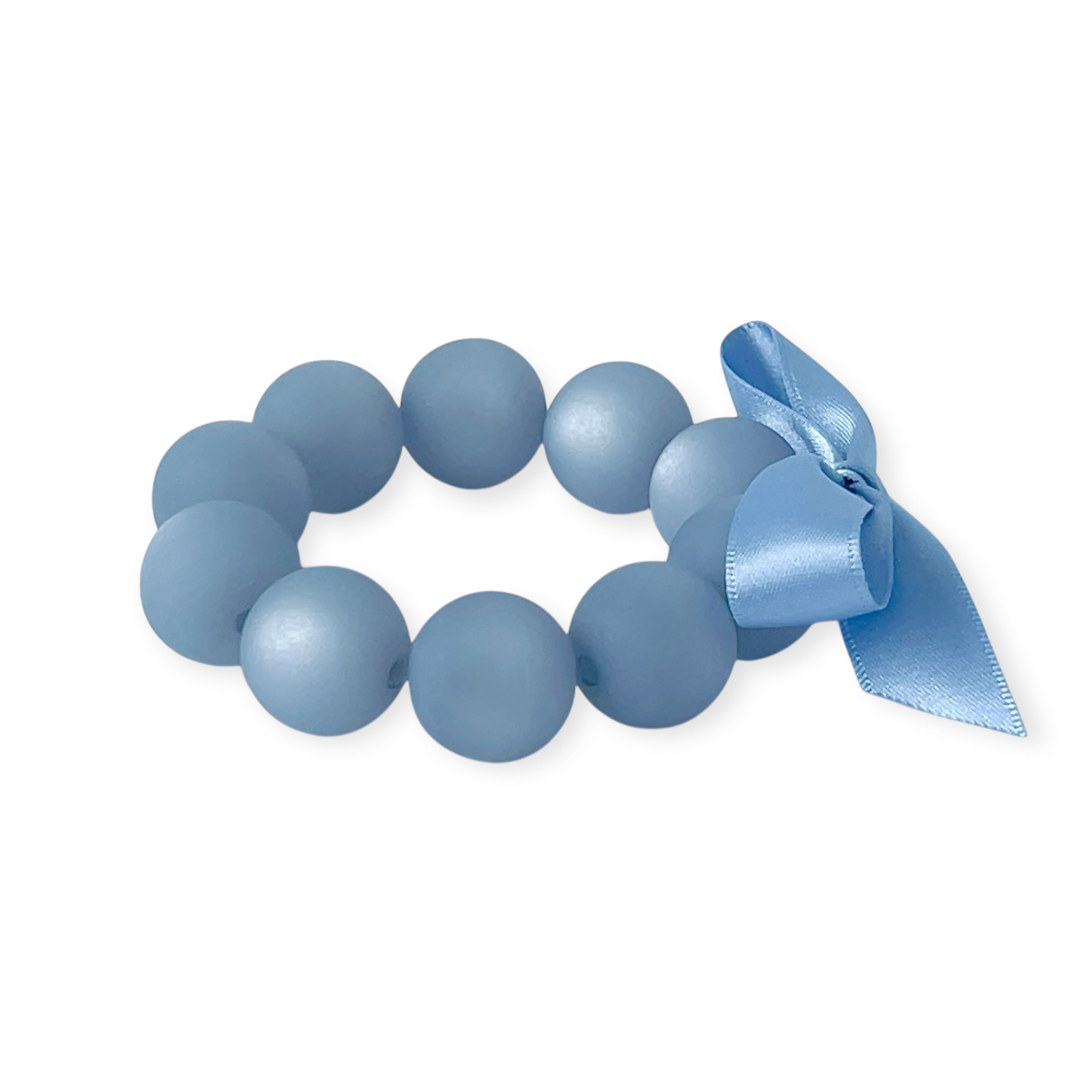 The Seventy Collection- 20 mm Grace Blue Matte Bracelet by Tessa Bijoux