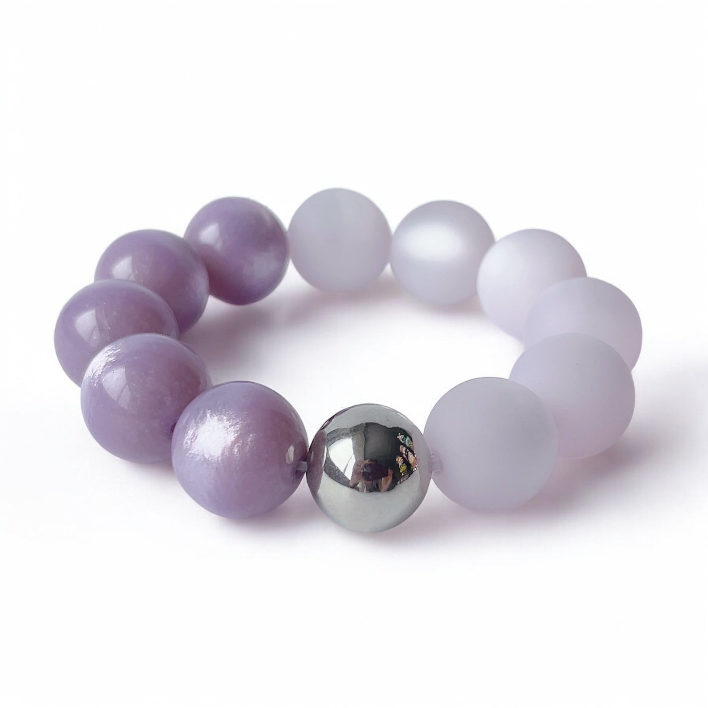 The Seventy Collection- 18 mm Ingrid Lavender Bracelet by Tessa Bijoux