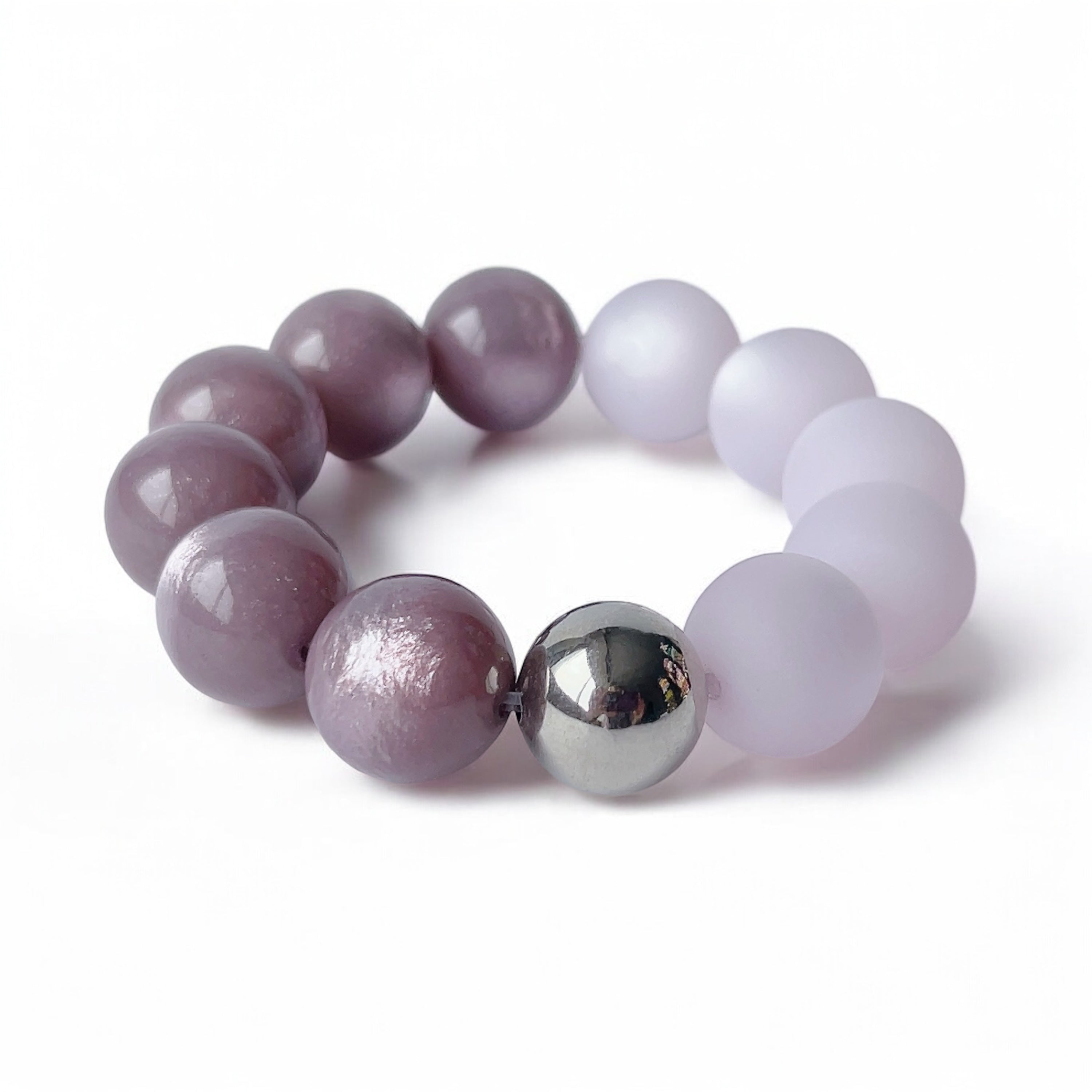 The Seventy Collection- 18 mm Ingrid Purple Bracelet by Tessa Bijoux