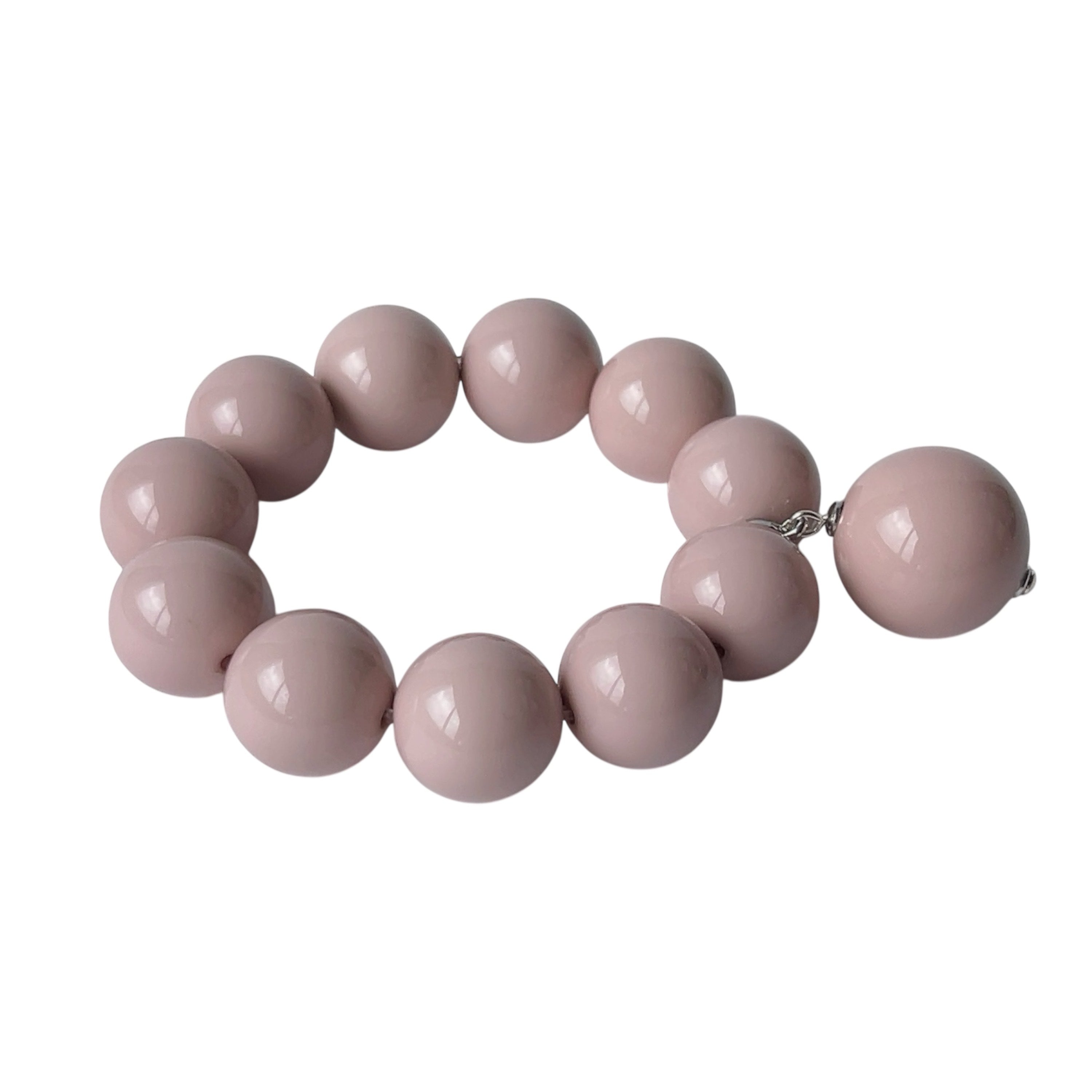 The Seventy Collection - 18 mm Marilyn Vintage Rose Nude Bracelet by Tessa bijoux