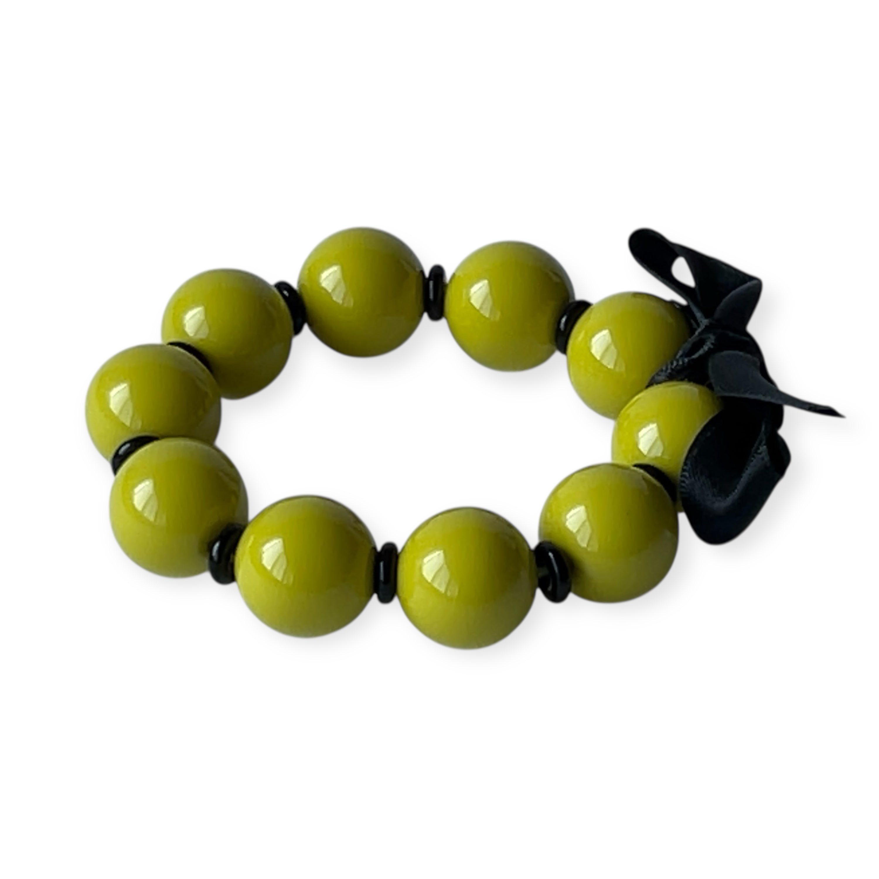 The Seventy Collection- 18 mm Grace Green Acid Bracelet by Tessa Bijoux