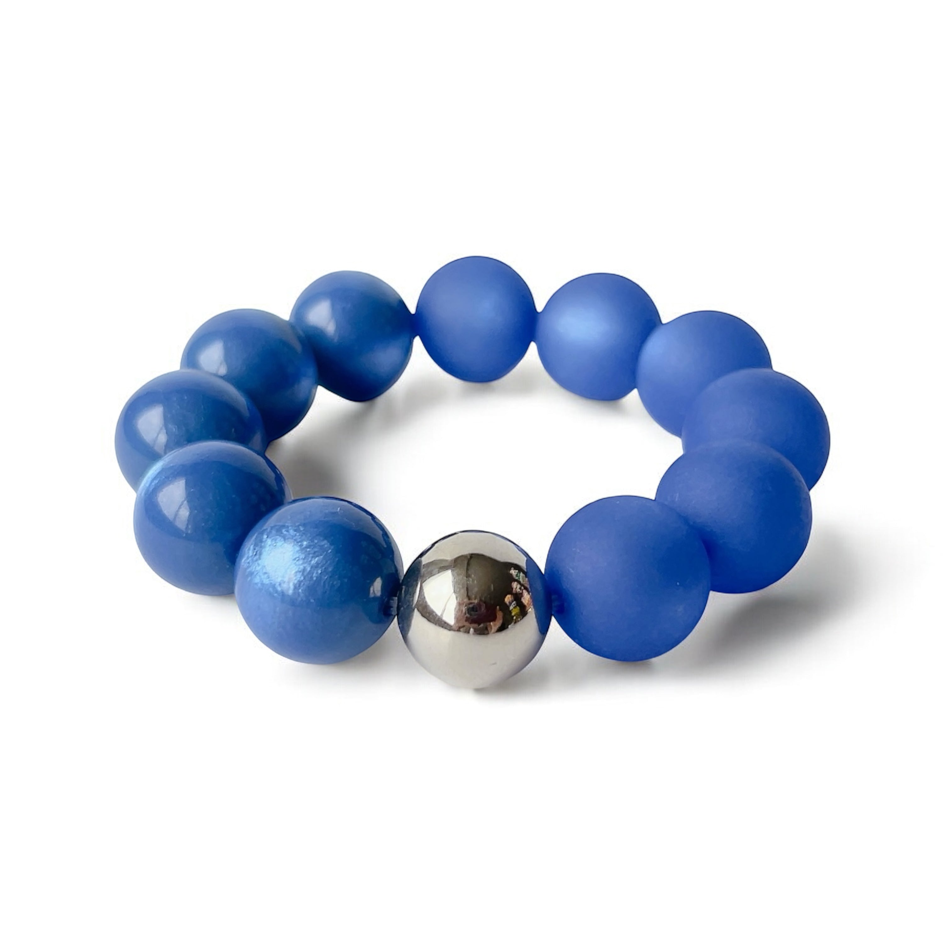 The Seventy- 18 mm Ingrid Royal Blue Bracelet by Tessa Bijoux